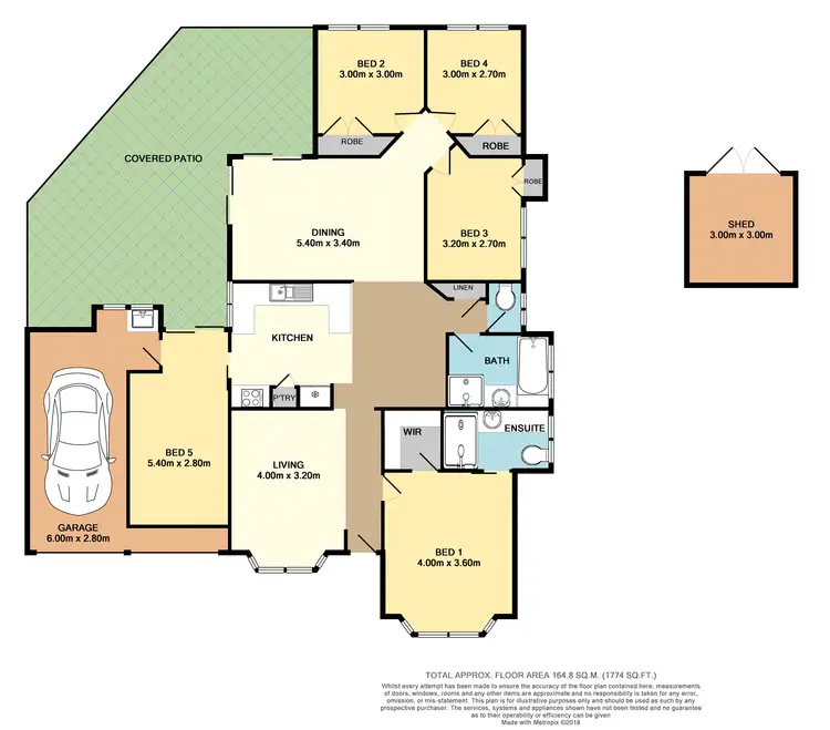 Floorplan of Homely house listing, 3 Saint James Street, Forest Lake QLD 4078