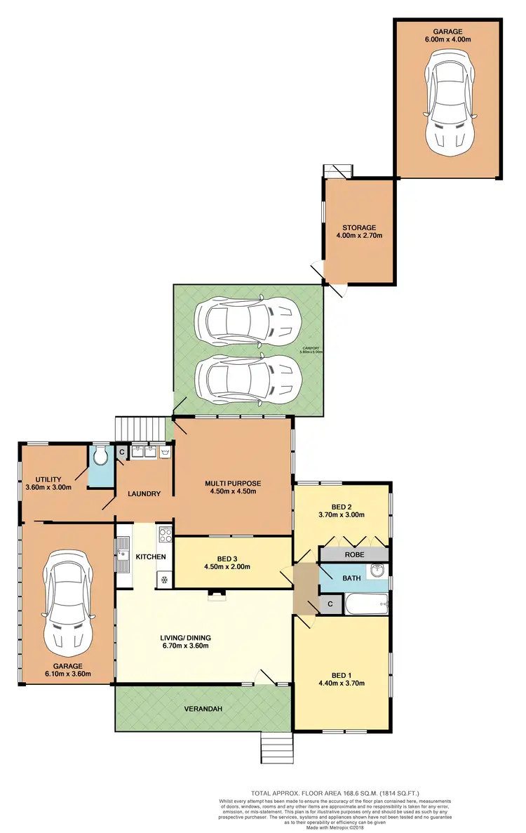 Floorplan of Homely house listing, 78 Whitehill Road, Eastern Heights QLD 4305