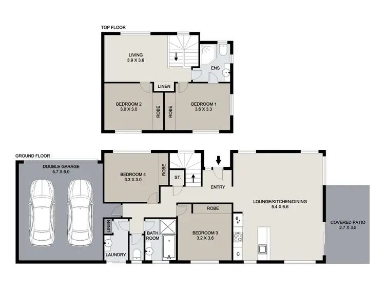 Floorplan of Homely house listing, 2 Freedman Drive, Willow Vale QLD 4209