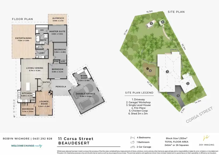 Floorplan of Homely house listing, 11 Corsa Street, Beaudesert QLD 4285