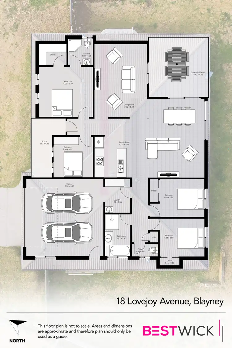 Floorplan of Homely house listing, 18 Lovejoy Avenue, Blayney NSW 2799