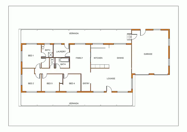 Floorplan of Homely rural property listing, 268 Clagiraba Road. Mount Nathan, Mount Nathan QLD 4211