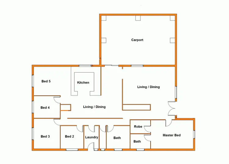 Floorplan of Homely rural property listing, 8-20 Kenny Road, Chambers Flat QLD 4133