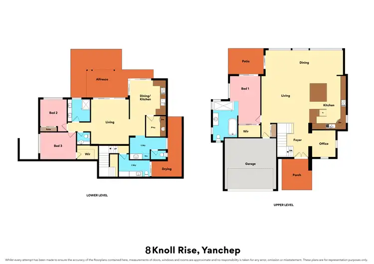 Floorplan of Homely house listing, 8 Knoll Rise, Yanchep WA 6035
