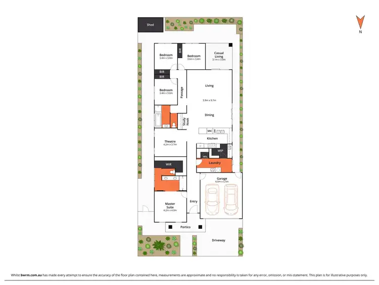 Floorplan of Homely house listing, 56 Motion Drive, Mount Duneed VIC 3217