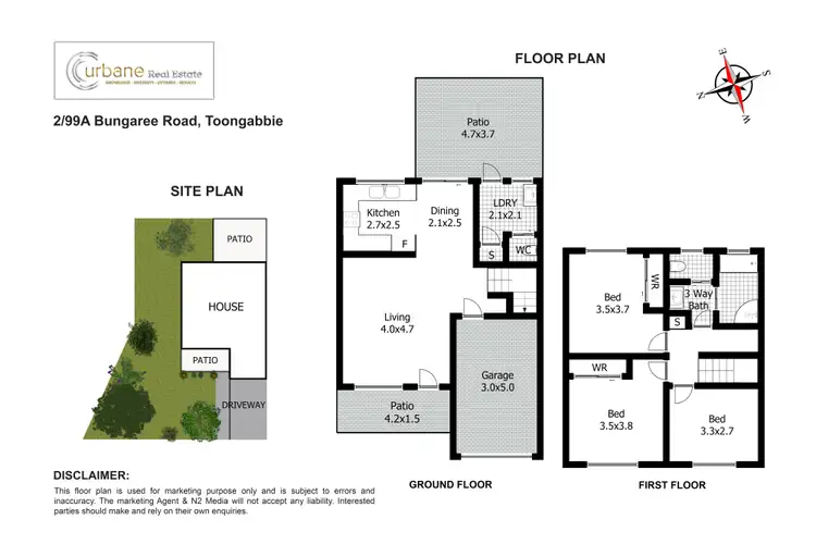 Floorplan of Homely house listing, 2/99A Bungaree Road, Pendle Hill NSW 2145