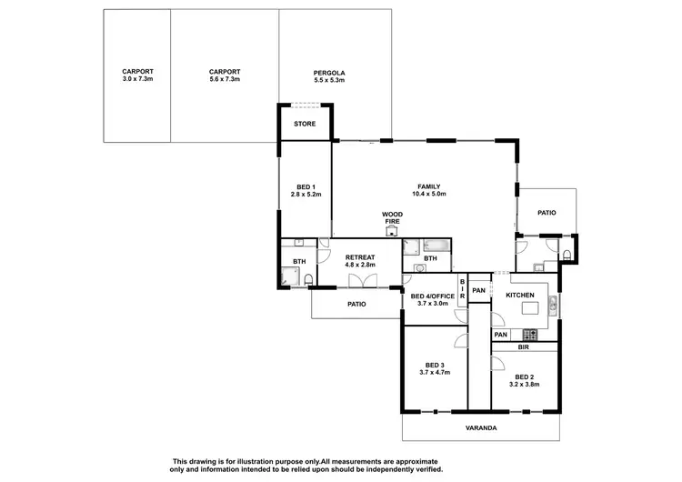 Floorplan of Homely house listing, 788 Wandilo Forest Road, Dismal Swamp SA 5291