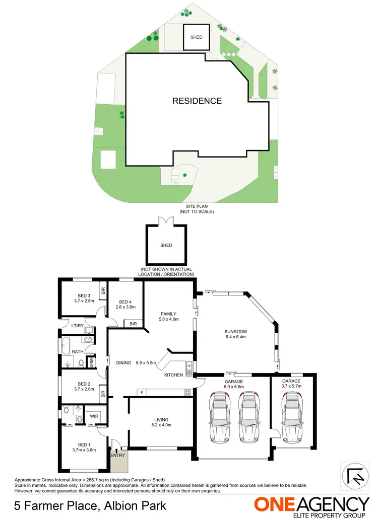 Floorplan of Homely house listing, 5 Farmer Place, Albion Park NSW 2527
