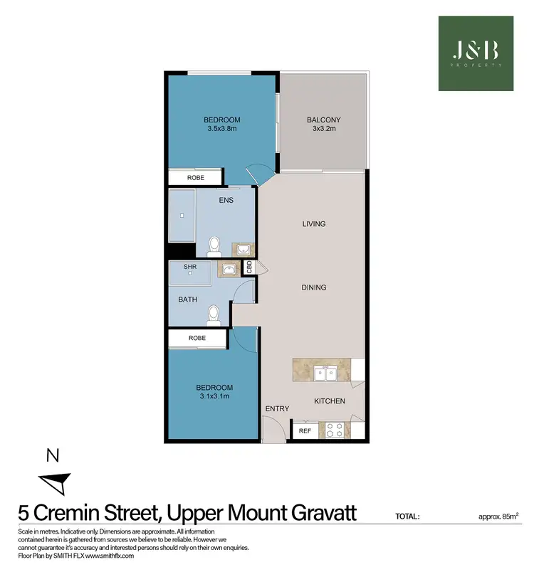 Floorplan of Homely apartment listing, 1211/5 Cremin Street, Upper Mount Gravatt QLD 4122
