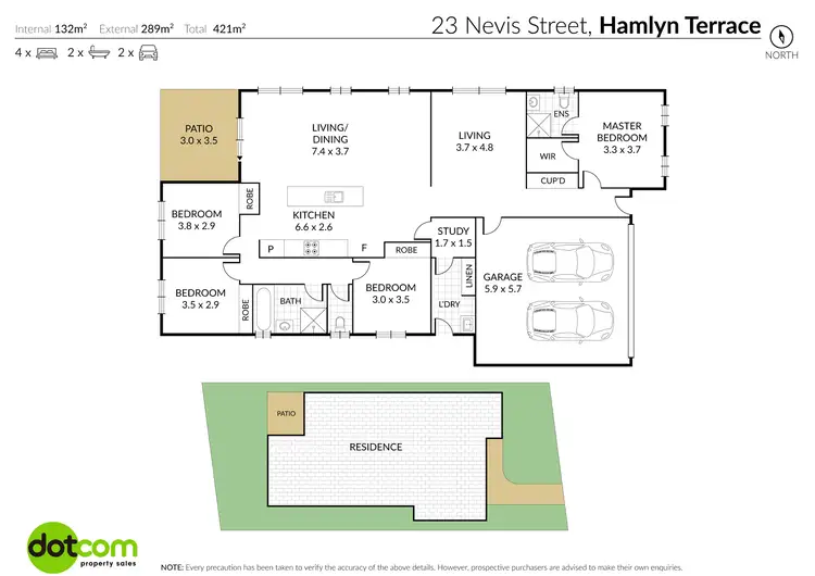 Floorplan of Homely house listing, 23 Nevis Street, Hamlyn Terrace NSW 2259