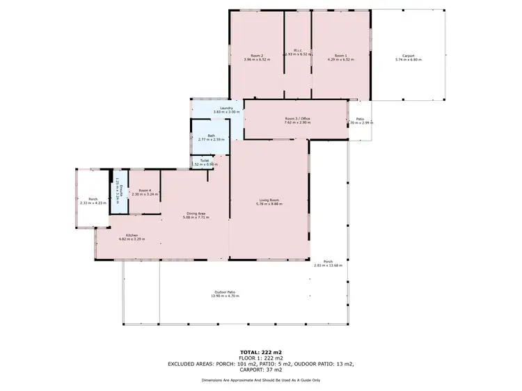 Floorplan of Homely rural property listing, 31 Pike Road, Mareeba QLD 4880