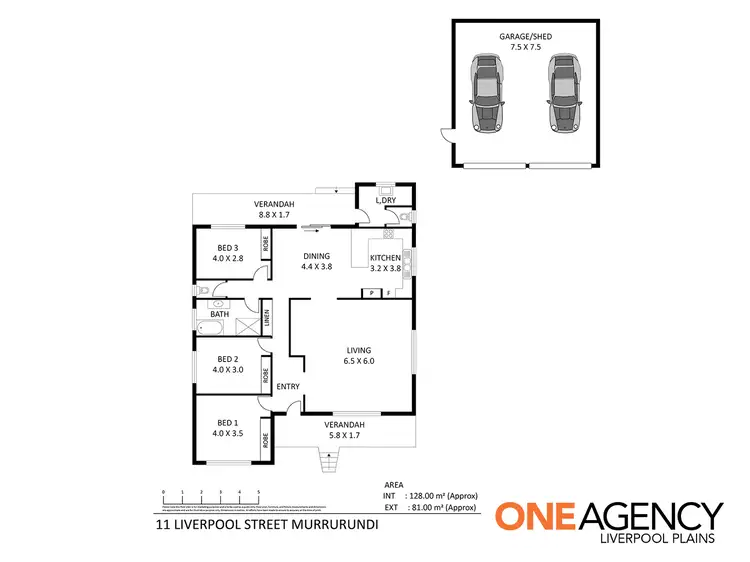 Floorplan of Homely house listing, 11 Liverpool Street, Murrurundi NSW 2338