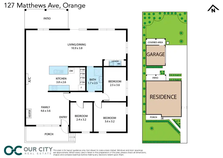 Floorplan of Homely house listing, 127 Matthews Avenue, Orange NSW 2800