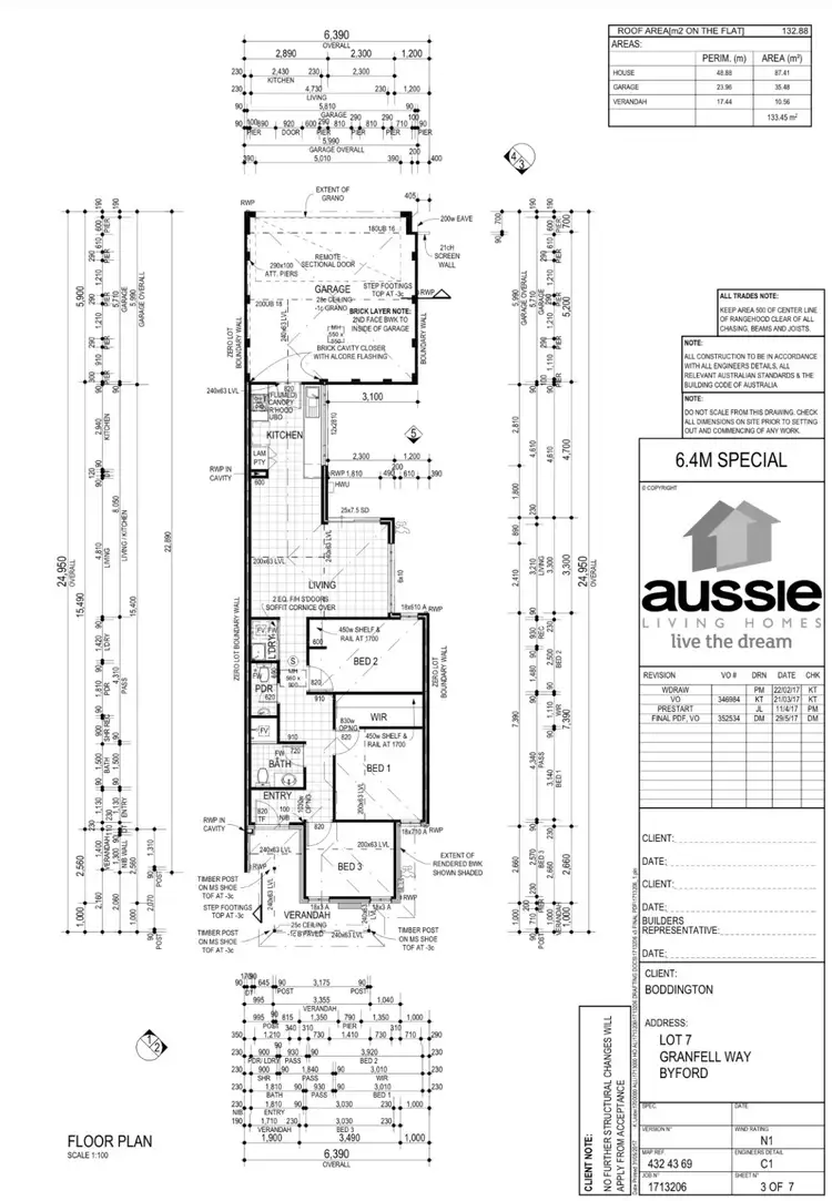 Floorplan of Homely house listing, 14 Granfell Way, Byford WA 6122