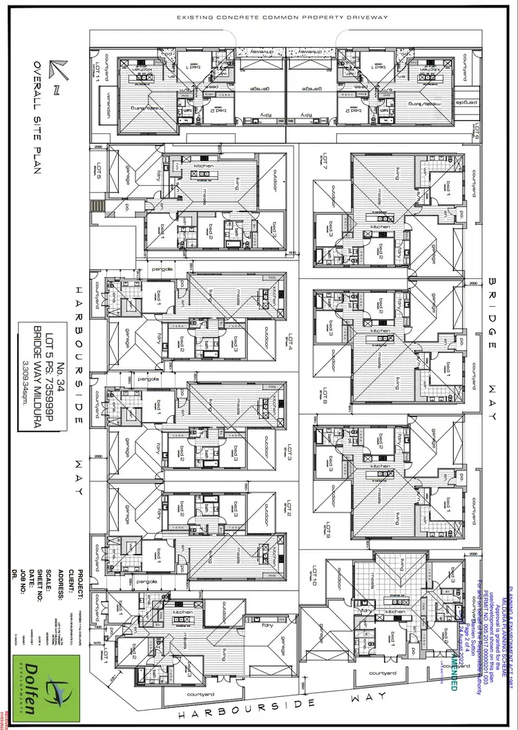Floorplan of Homely block of units listing, 2-14 Harbourside Way, Mildura VIC 3500