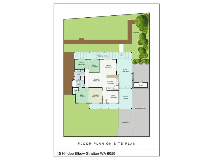 Floorplan of Homely house listing, 15 Hindoo Elbow, Stratton WA 6056