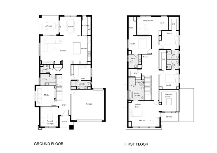 Floorplan of Homely house listing, 16 Baxter Street, Clyde North VIC 3978