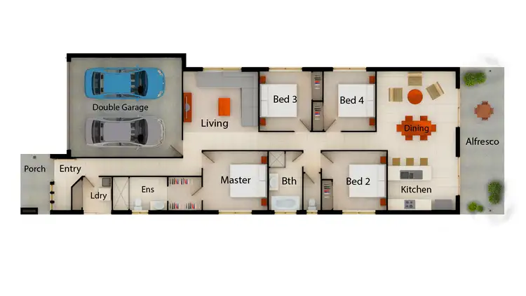 Floorplan of Homely house listing, 19 Soapstone Crescent, Yarrabilba QLD 4207