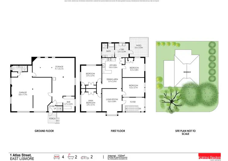 Floorplan of Homely house listing, 1 Atlas Street, East Lismore NSW 2480