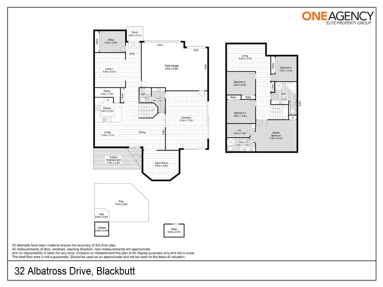 Floorplan of Homely house listing, 32 Albatross Drive, Blackbutt NSW 2529