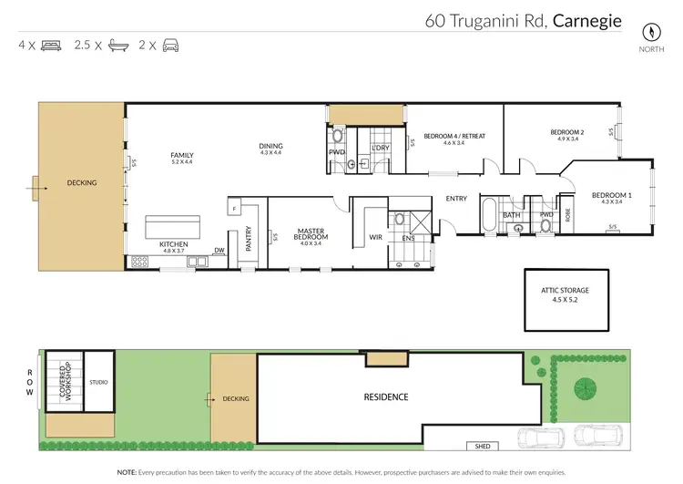 Floorplan of Homely house listing, 60 Truganini Road, Carnegie VIC 3163