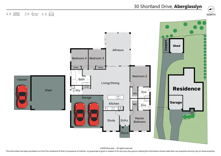 Floorplan of Homely house listing, 30 Shortland Drive, Aberglasslyn NSW 2320