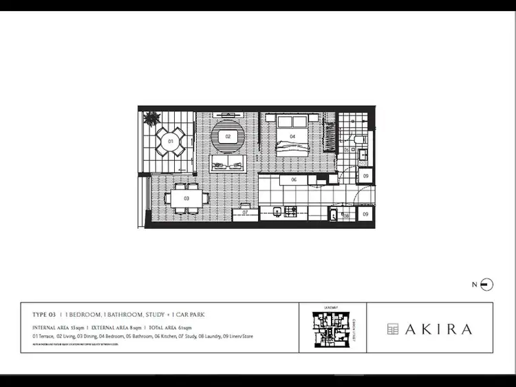 Floorplan of Homely apartment listing, 803/17 Gibbon Street, Woolloongabba QLD 4102