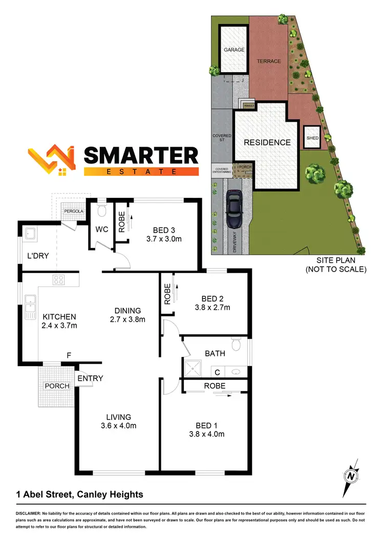 Floorplan of Homely house listing, 1 Abel Street, Canley Heights NSW 2166