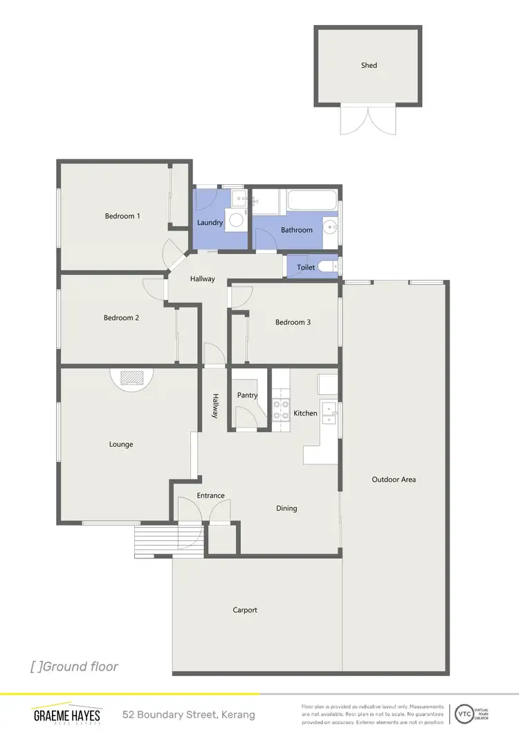 Floorplan of Homely house listing, 52 Boundary Street, Kerang VIC 3579