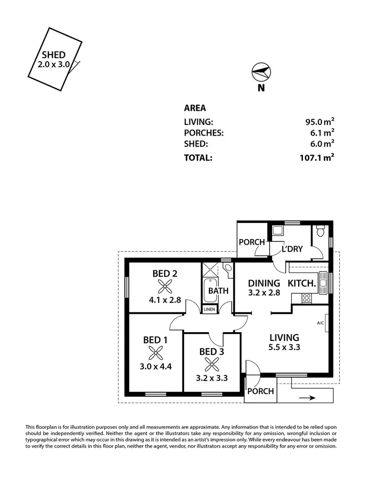 Floorplan of Homely house listing, 24 Tennyson Terrace, Murray Bridge SA 5253
