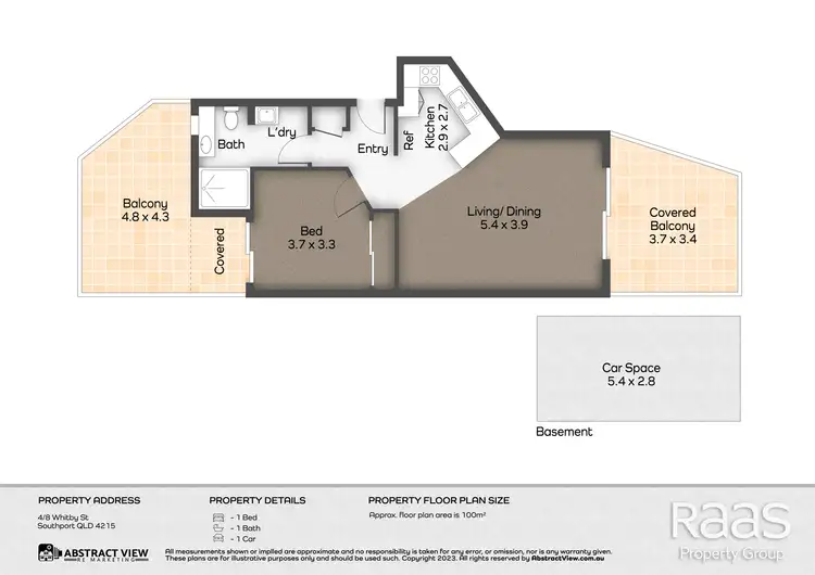 Floorplan of Homely unit listing, 4/8 Whitby Street, Southport QLD 4215