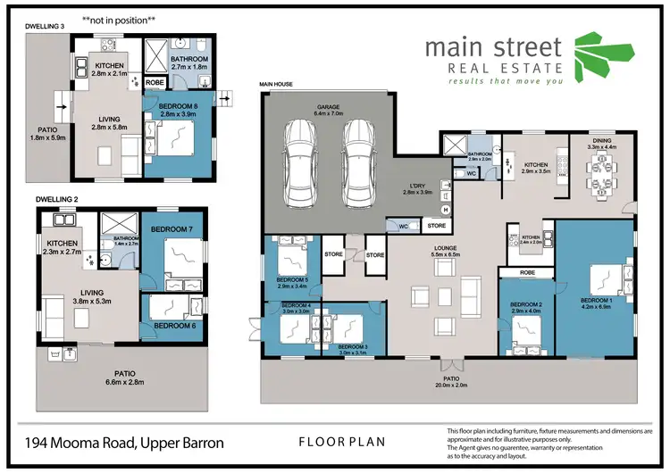Floorplan of Homely rural property listing, 194 Mooma Road, Upper Barron QLD 4883