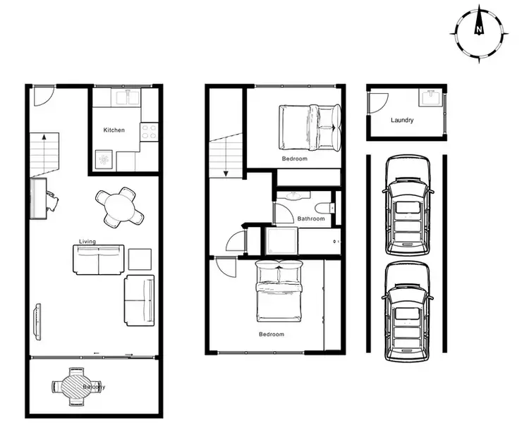 Floorplan of Homely unit listing, 7/93 Sherwood Road, Toowong QLD 4066