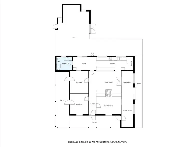 Floorplan of Homely rural property listing, 2947 WALBUNDRIE ROAD, Walbundrie NSW 2642