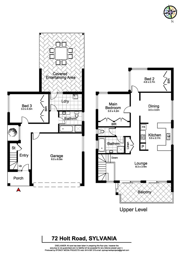 Floorplan of Homely house listing, 72 Holt Road, Sylvania NSW 2224