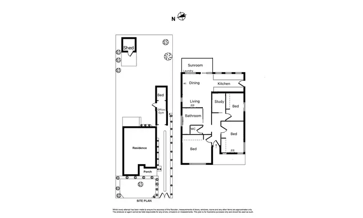 Floorplan of Homely house listing, 54 BENT STREET, Altona VIC 3018