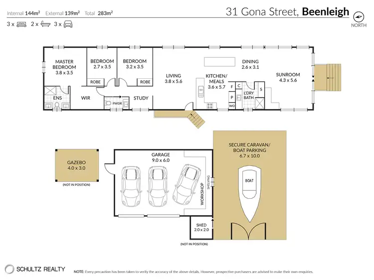 Floorplan of Homely house listing, 31 Gona Street, Beenleigh QLD 4207