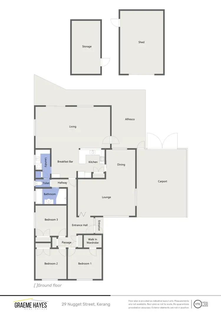 Floorplan of Homely house listing, 29 Nugget Street, Kerang VIC 3579