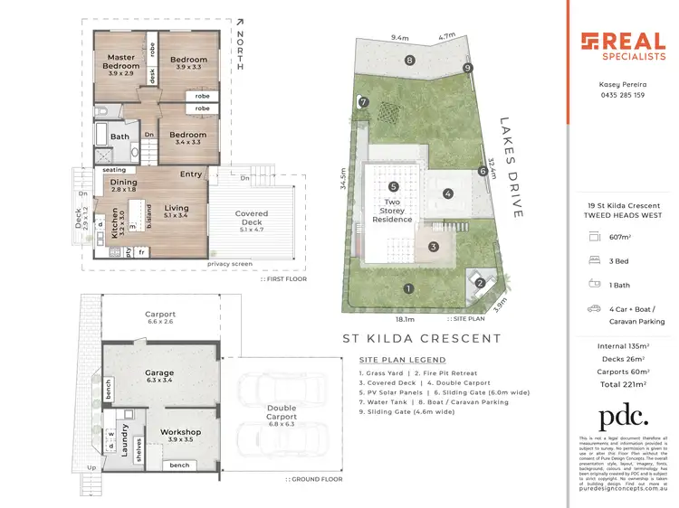 Floorplan of Homely house listing, 19 St Kilda Crescent, Tweed Heads West NSW 2485