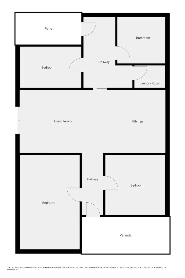 Floorplan of Homely house listing, 143 WOODS STREET, Donald VIC 3480