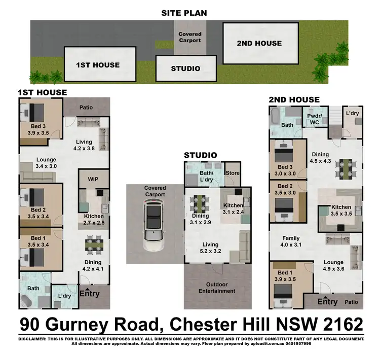 Floorplan of Homely house listing, 90 Gurney Road, Chester Hill NSW 2162
