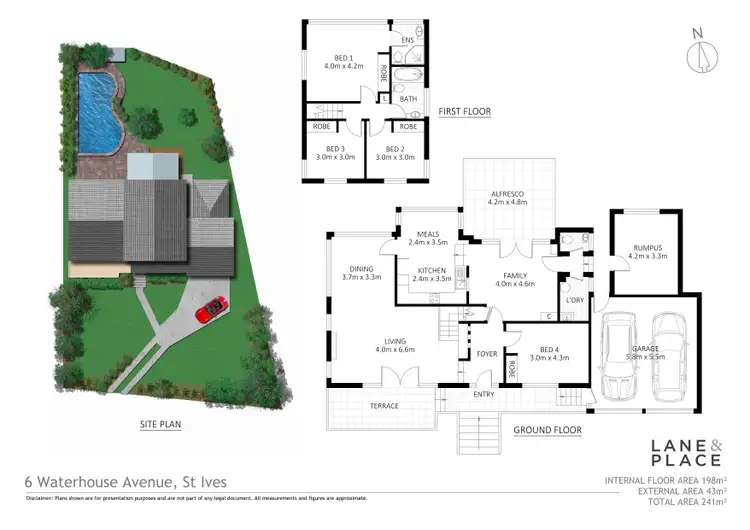 Floorplan of Homely house listing, 6 Waterhouse Avenue, St Ives NSW 2075