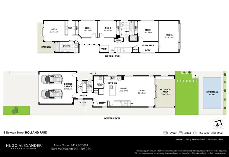 Floorplan of Homely house listing, 18 Rowton Street, Holland Park QLD 4121