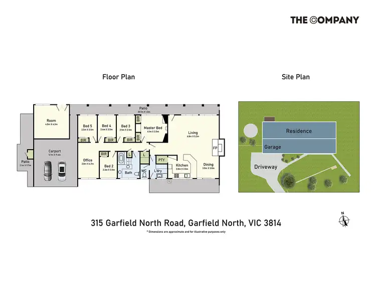 Floorplan of Homely house listing, 315 Garfield North Road, Garfield North VIC 3814