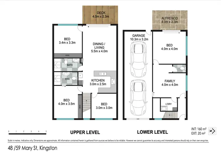 Floorplan of Homely townhouse listing, 48/59-63 Mary Street, Kingston QLD 4114