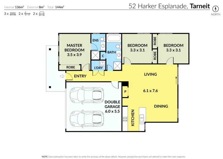 Floorplan of Homely house listing, 52 Harker Esplanade, Tarneit VIC 3029
