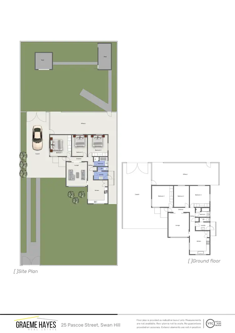 Floorplan of Homely house listing, 25 Pascoe Street, Swan Hill VIC 3585