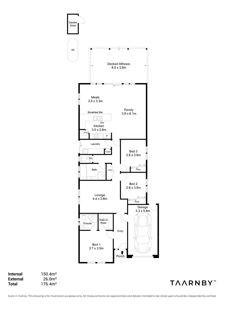 Floorplan of Homely house listing, 78A Wheaton Street, South Plympton SA 5038