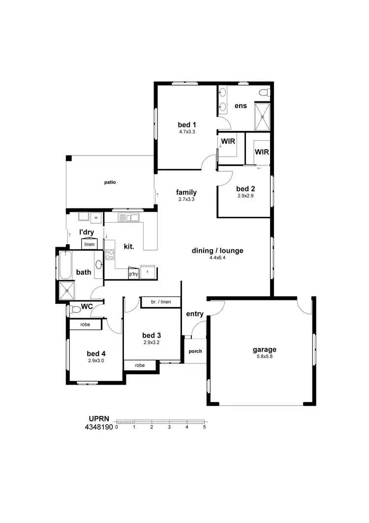 Floorplan of Homely house listing, Address available on request