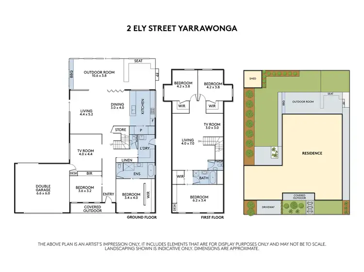 Floorplan of Homely house listing, 2 Ely Street, Yarrawonga VIC 3730